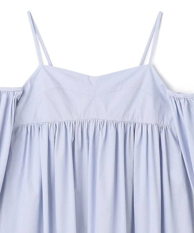 BEIGE， PROTAGONISTA / パフワンピース Sax