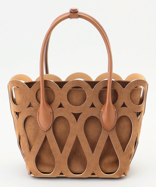 BEIGE， 【洗える・一部店舗限定】MARY AL TERNA / MAZE ミニハンドバック Brown