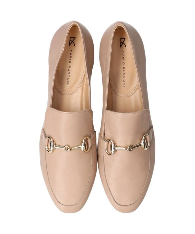 INTER-CHAUSSURES 【FABIO RUSCONI】サケットビットローファー ベージュ