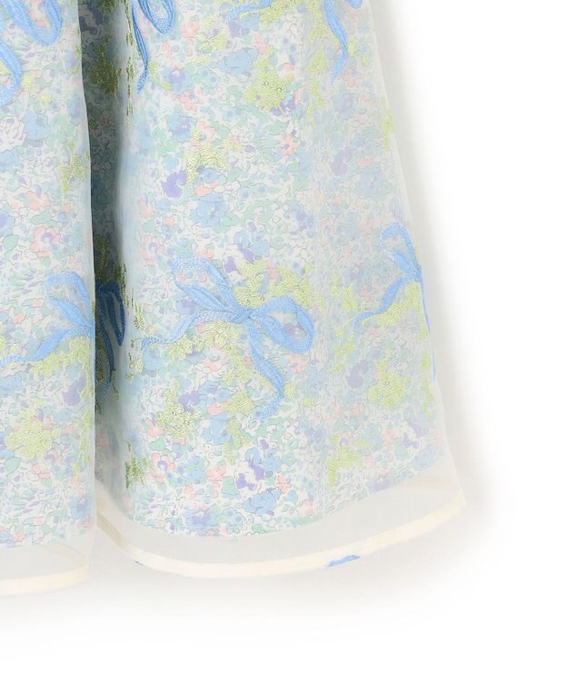 TOCCA 【キャンセル分販売！】【00サイズあり・洗える・消臭】FLORAL MELODY ドレス ブルー系