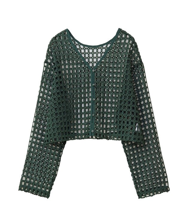 Green Parks ・ＳＵＧＡＲ　ＳＰＯＯＮ　２ｗａｙフラワーメッシュカーデ Green