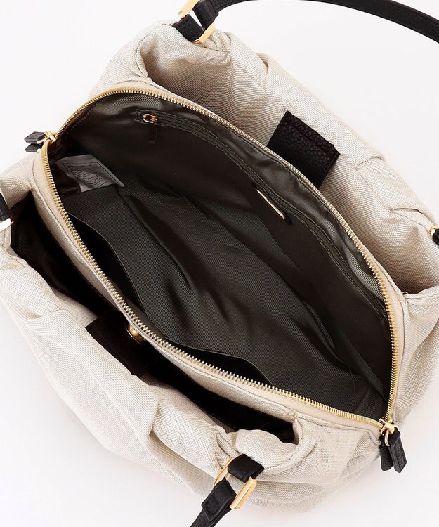 LA BAGAGERIE ナチュラルタックトート ホワイト