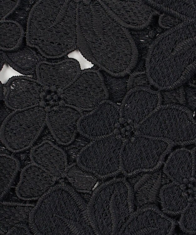 23区 【GOLD LABEL】エンブロイダリーレース キャミソール ブラック系