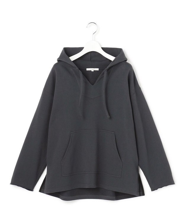 23区 L 【SLOW/一部店舗限定】ハイゲージテリー メキシカン パーカー グレー系