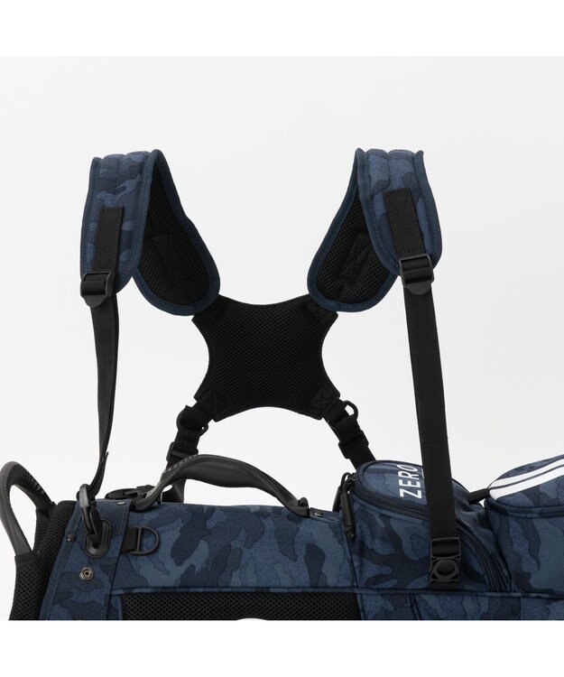 ZERO HALLIBURTON コーデュラスタンドバッグ 82052 ネイビーカモ柄