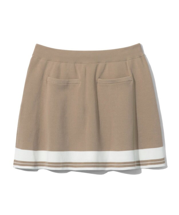 ZERO HALLIBURTON 【セットアップ可能】 ニットミニスカート ZHG-W4A 7e 82880 ゴルフウェア ベージュ