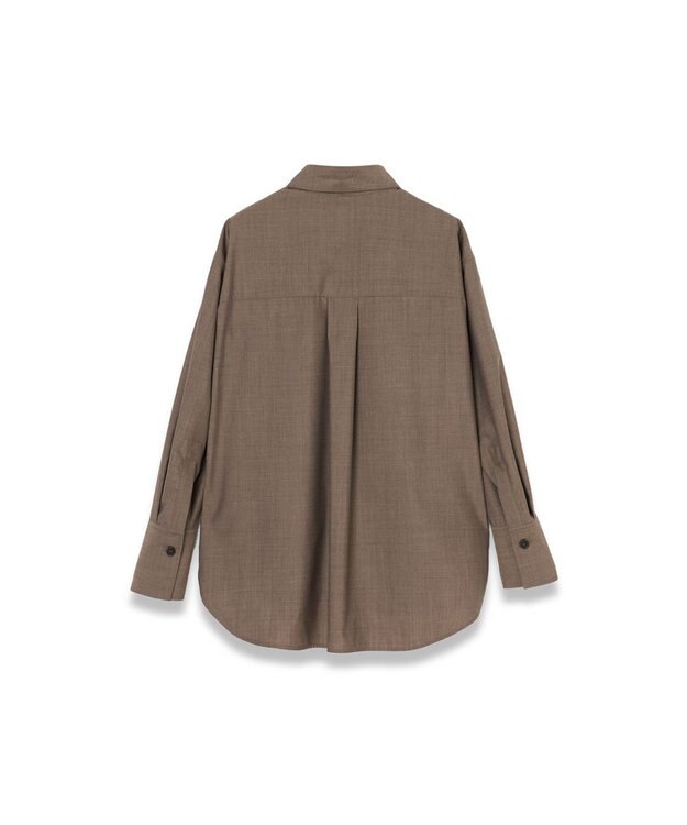 JOSEPH ライトテーラリング　シャツ Mushroom