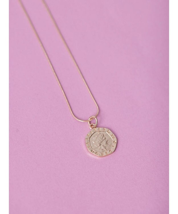 AMERICAN HOLIC エリザベスコインネックレス Gold