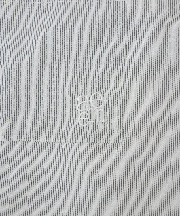 earth music&ecology レイヤードストライプシャツ Off White