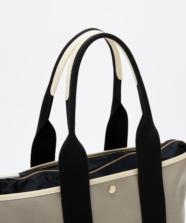 TOPKAPI 【Breath TOPKAPI】SCOTCH GRAIN スコッチグレイン シンプル A4 トートバッグ グレージュ