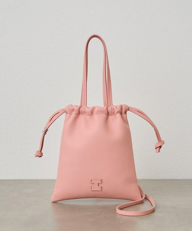 IACUCCI 【BEST SELLER】グラネッロ 2WAYTOTE  CERVO サーモンピンク