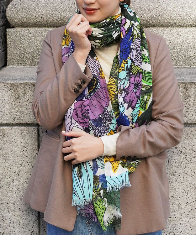 muto U-conic green ストール U-conic green