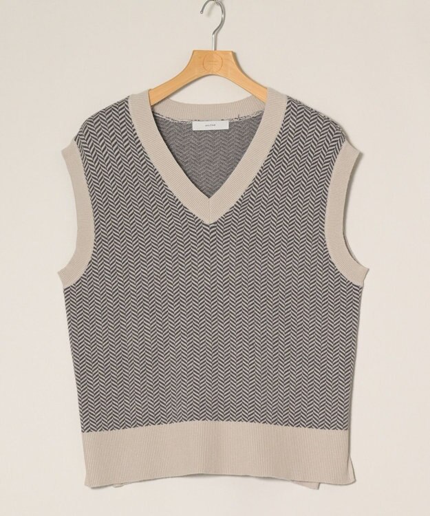 ONWARD Reuse Park 【any FAM】ベスト秋冬 ベージュ