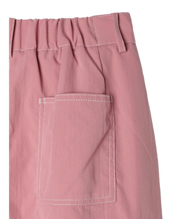 Green Parks ・ＳＵＧＡＲ　ＳＰＯＯＮ　配色ｓｔカーゴスカート Pink