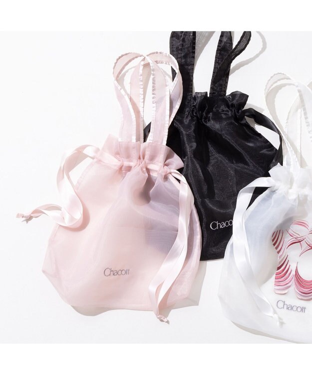 Chacott ロゴシアートートバッグ ロイヤルピンク