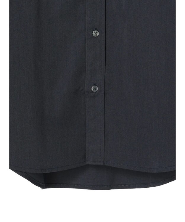 CRAFT STANDARD BOUTIQUE Ｔ／Ｒバンドカラーシャツ Charcoal Gray