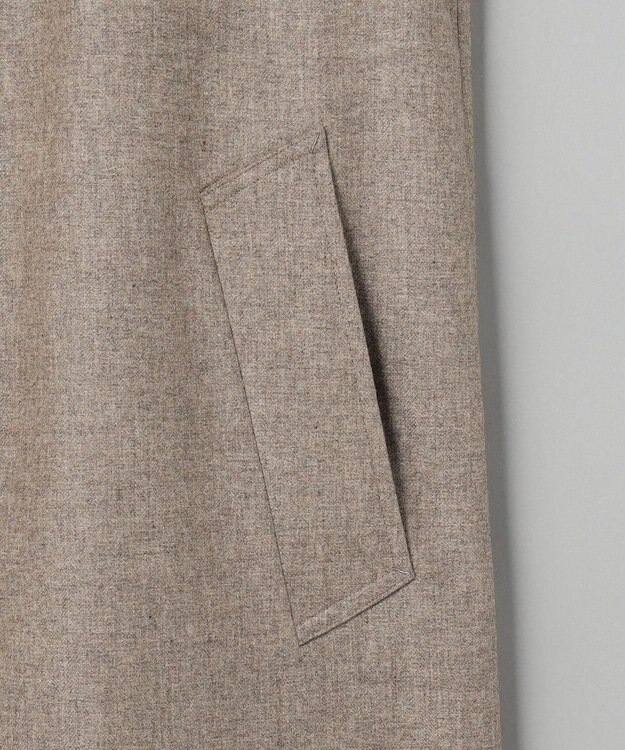 GOTAIRIKU 【薄中綿仕様】スーパーライトウエイトカシミヤブレンド ステンカラーコート ベージュ系8