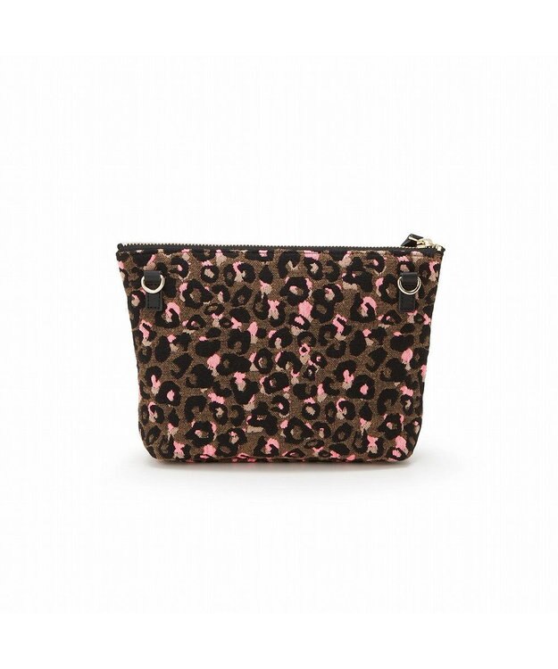 TOPKAPI 【TREASURE TOPKAPI】アニマルジャガード 2WAY ショルダーバッグ ブラウン