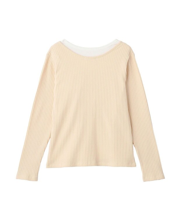 CRAFT STANDARD BOUTIQUE 2点セット / スクープネックカーディガン+タンクトップ Ivory