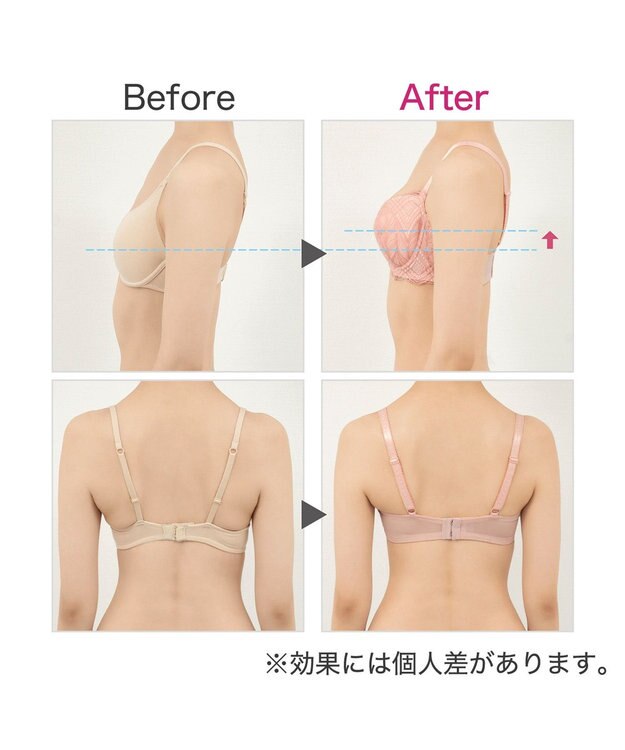 BRADELIS New York 【BRADELIS New York / 育乳補整ブラ・STEP2 寄せる】ナオミステップ2ブラ24S2 ライム