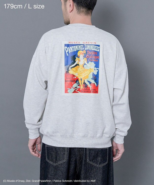 CRAFT STANDARD BOUTIQUE アートコラボ【ジュール・シェレ】スウェット Oatmeal