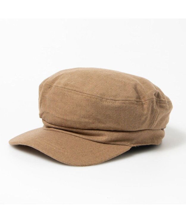 UNBILLION カシュネ cache nez / 起毛生地キャスケット キャメル