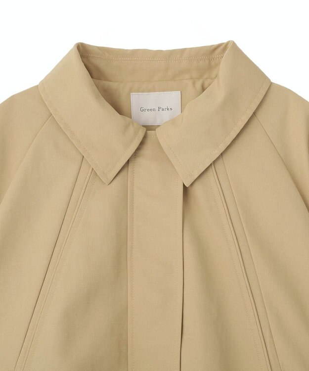 Green Parks 衿付きバルーンブルゾン Beige