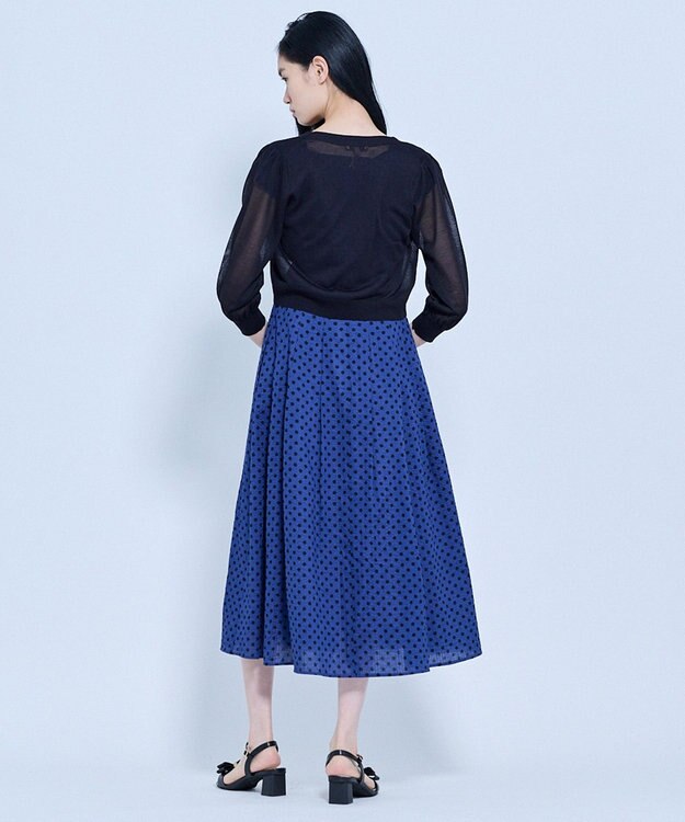 TOCCA 【星風まどかさん着用】SHEER CARDIGAN カーディガン ブラック系