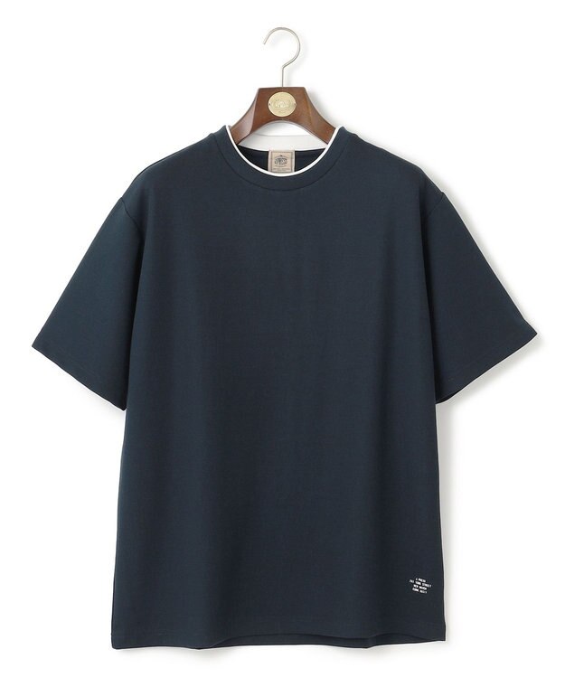 J.PRESS MEN 【WEB・一部店舗限定】フェイクレイヤード Tシャツ ネイビー系