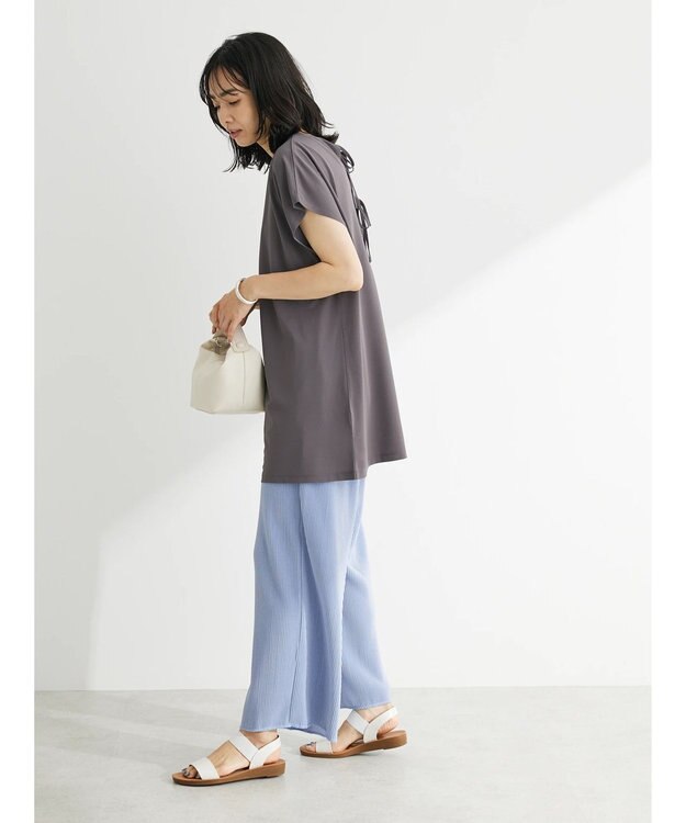 Green Parks ・ＳＵＧＡＲ　ＳＰＯＯＮラッシュガードフレンチチュニック Charcoal Gray