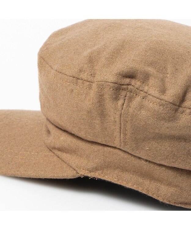 UNBILLION カシュネ cache nez / 起毛生地キャスケット キャメル