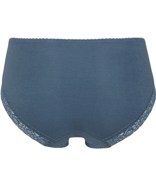 Wing ショーツ　【エアリーソフトブラ】　身生地部オーガニックコットン混　KB2202とペア　はきこみ丈あさめ　ウイング／ワコール　KF2852 コン