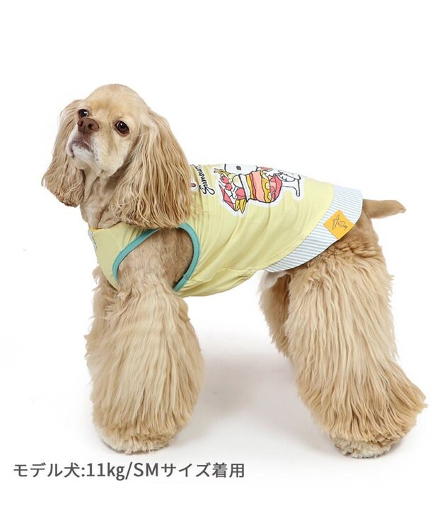 PET PARADISE スヌーピー エコメイド タンクトップ 《パフェ柄》 中型犬 パフェ柄