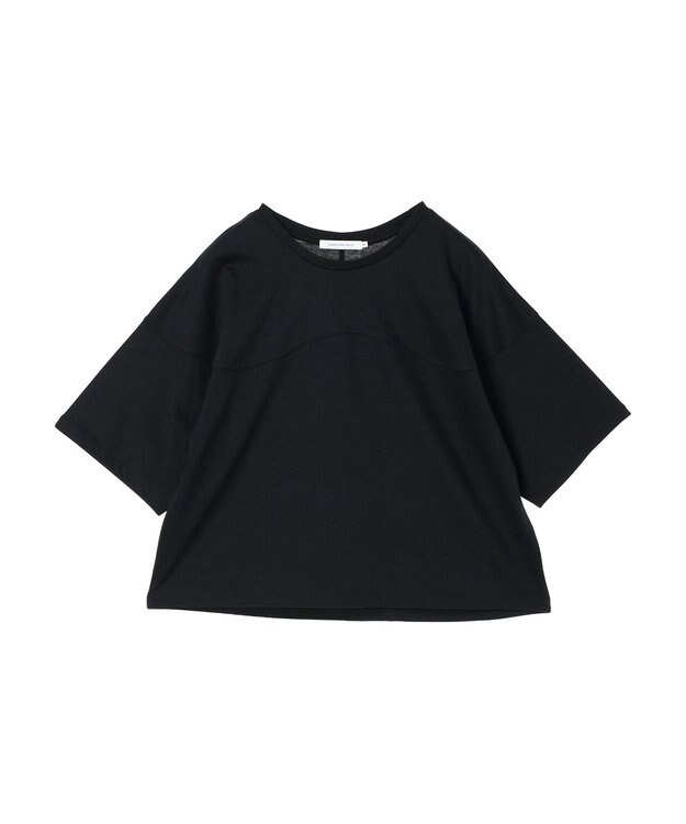 AMERICAN HOLIC ラウンド切り替えカットプルオーバー Black