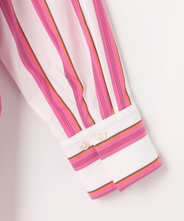 自由区 【XSサイズ～/洗える】SOMELOSシャーティング シャツブラウス ポピー