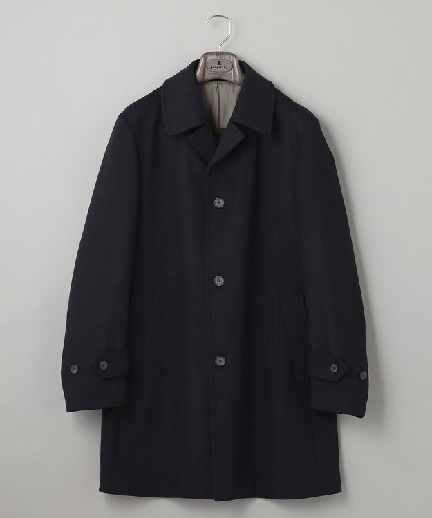 GOTAIRIKU ウールカシミヤビーバー_ステンカラー ネイビー系8