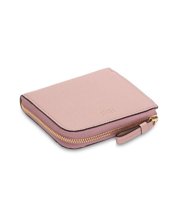 PELLE BORSA L字ファスナーミニ財布 Fine Goods フィーネグッズ 5444 ペールピンク