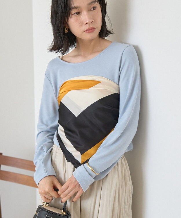 AMERICAN HOLIC 起毛プルオーバー Light Blue