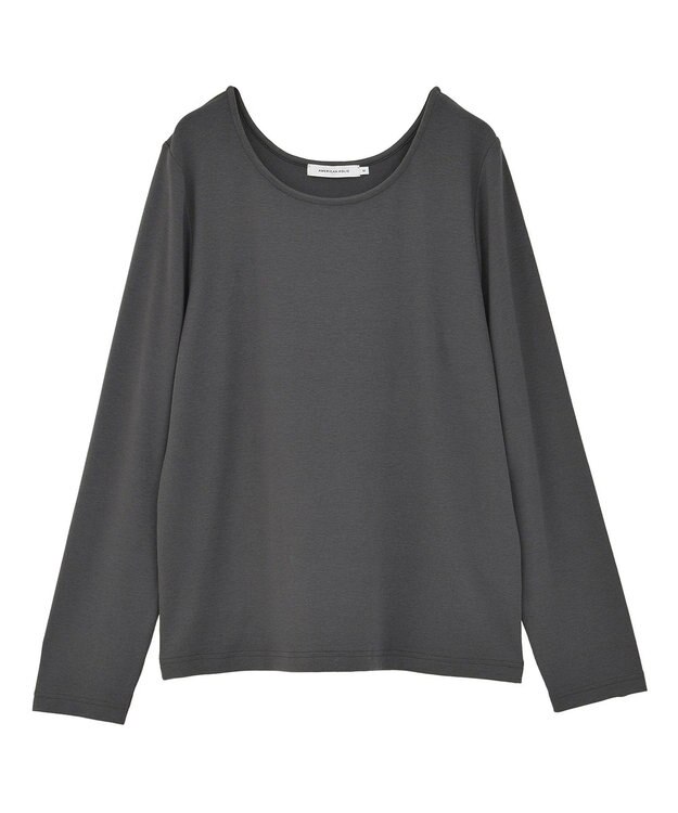 AMERICAN HOLIC 起毛プルオーバー Charcoal Gray