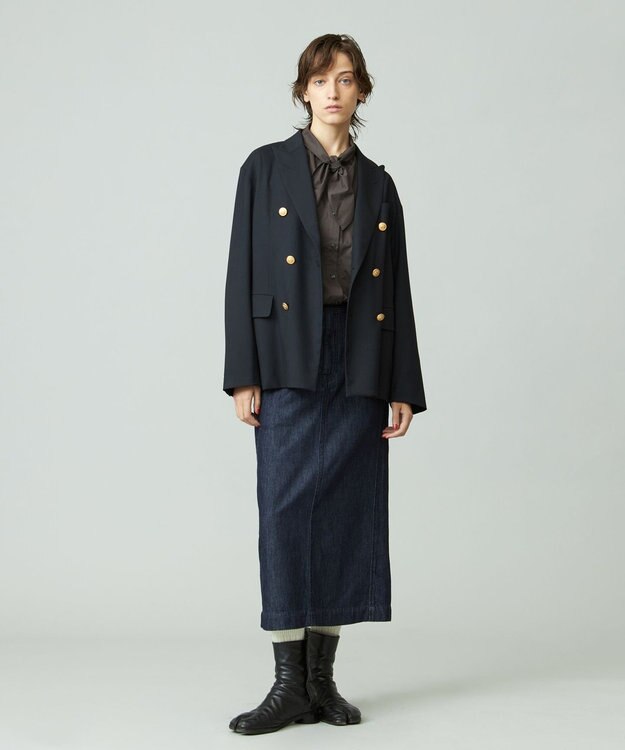 J.PRESS YORK STREET 【UNISEX】ダブルブレザー ネイビー系