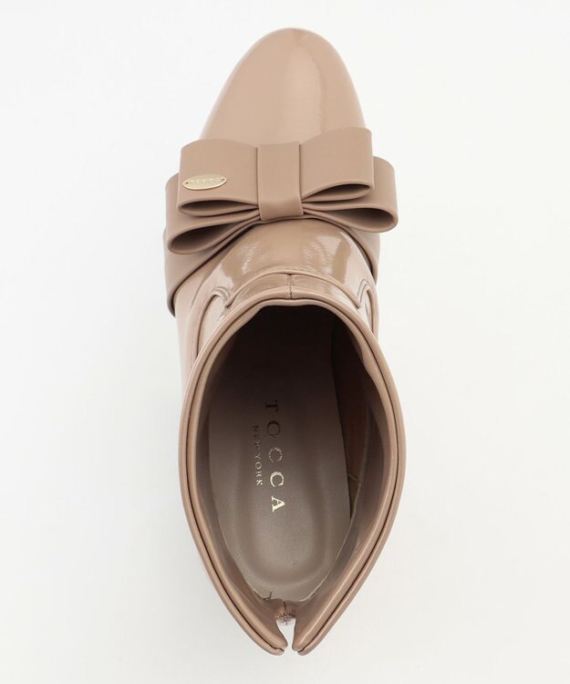 TOCCA 【晴雨兼用】STEP OF RIBBON 2WAY RAINBOOTS レインブーツ ベージュ系