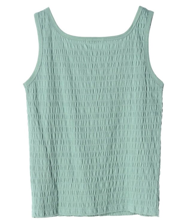 earth music&ecology シャーリングタンクトップ Mint