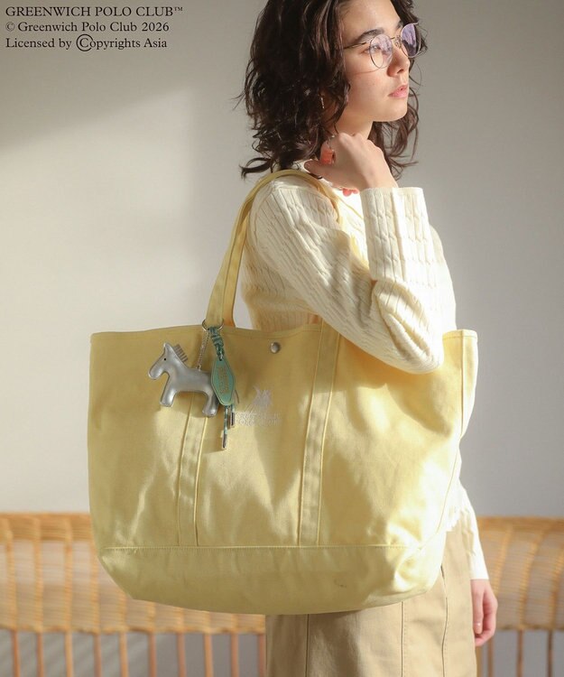 Green Parks GREENWICH POLO CLUB(TM)トート Yellow
