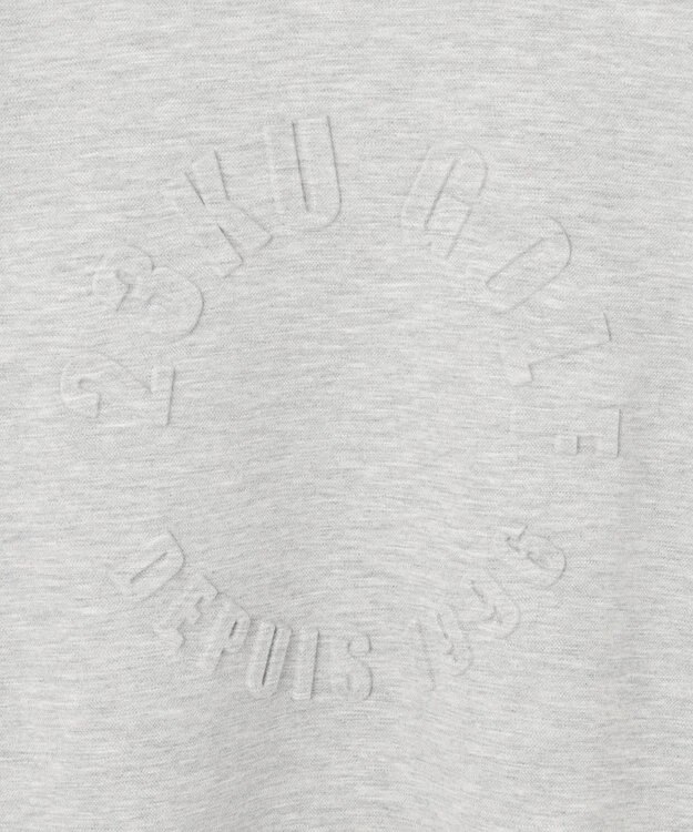 23区GOLF 【WOMEN】【吸水速乾/UVケア】長めの半袖丈でトレンドのモードスタイル！スウェットモックネック ライトグレー系