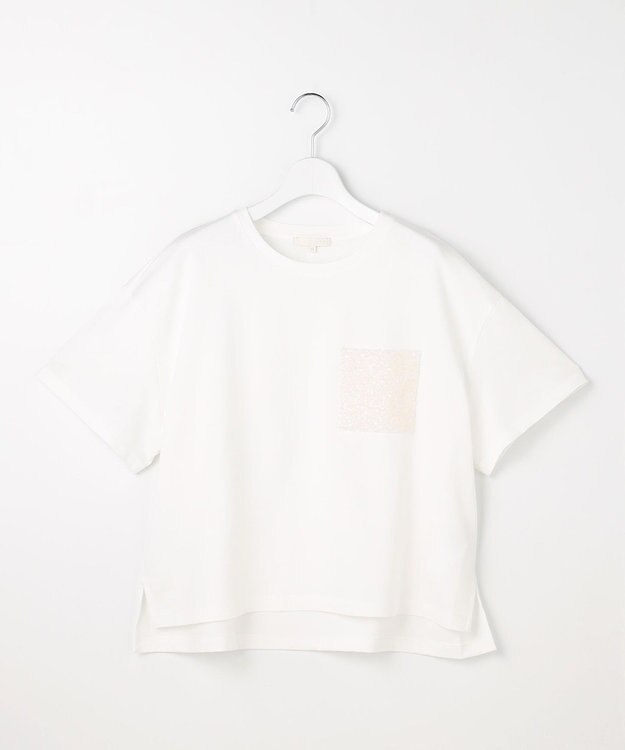 自由区 S スパングルポケットＴシャツ オフ