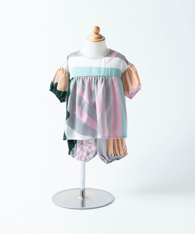 TRICOTE SILHOUETTE GATHER OVER TOPS/シルエットギャザーオーバートップス 94L.GRAY