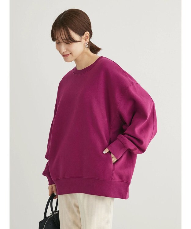 Green Parks ・ＳＵＧＡＲ　ＳＰＯＯＮ　ウラキモウオーバースウェット Plum