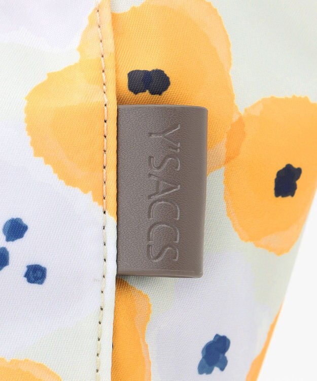 Y'SACCS 総柄プリントトートバッグ イエロー