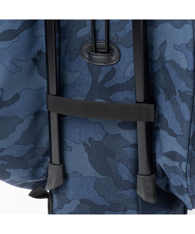 ZERO HALLIBURTON コーデュラスタンドバッグ 82052 ネイビーカモ柄