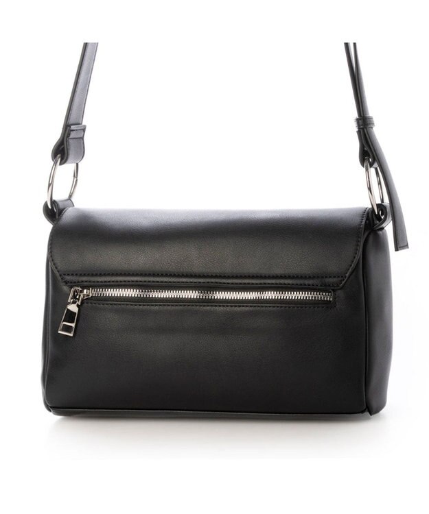 UNBILLION カシュカシュ cachecache / WEB限定フラップベルトショルダーバッグ ブラック